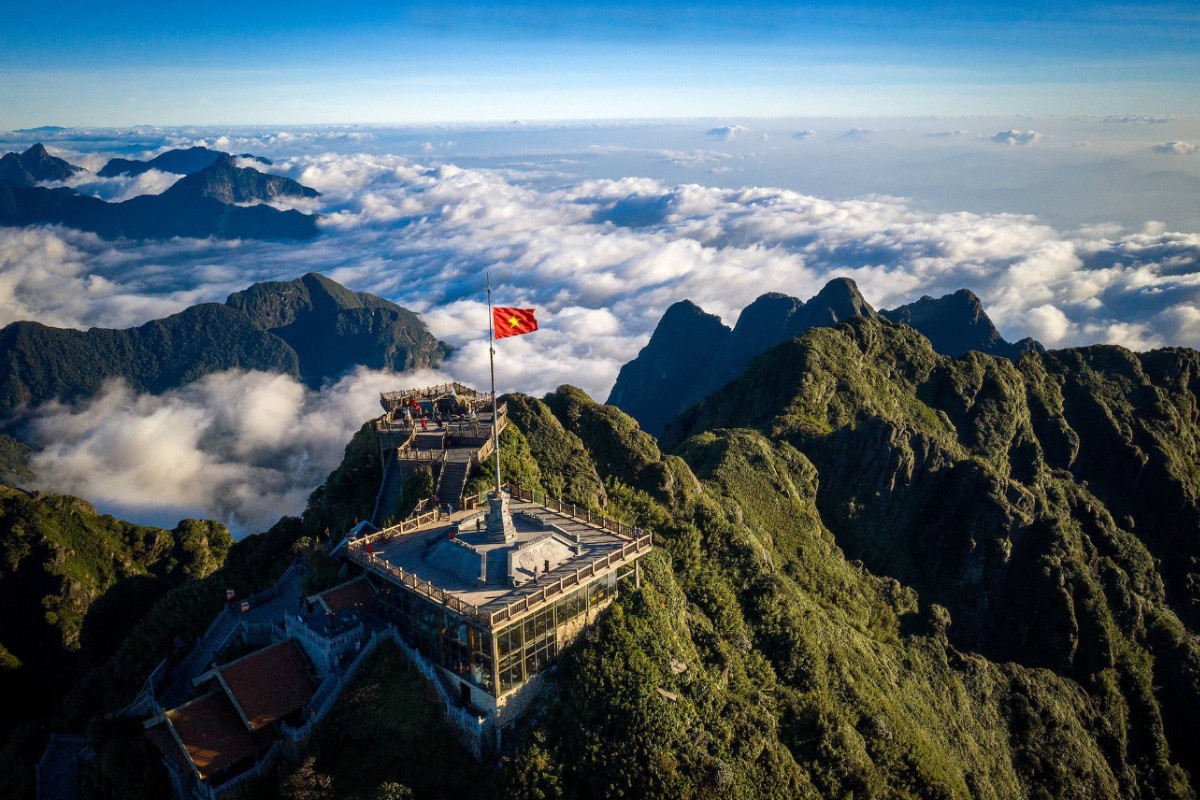 Fansipan Mountain is Vietnam's highest peak