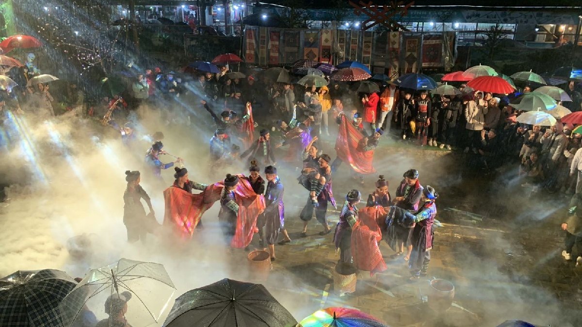 Nightlife in Sapa is a great time to experience vibrant local culture