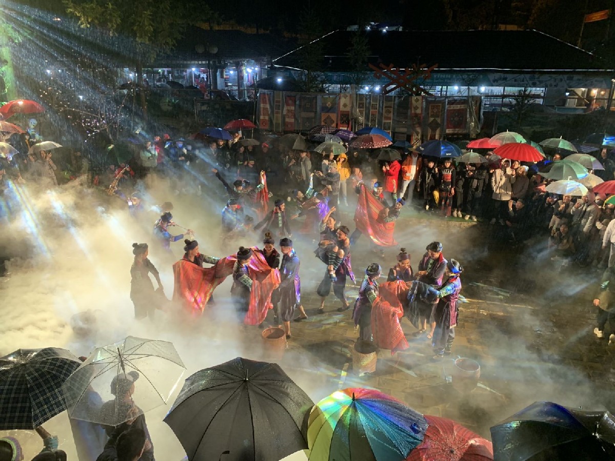 Nightlife in Sapa is a great time to experience vibrant local culture