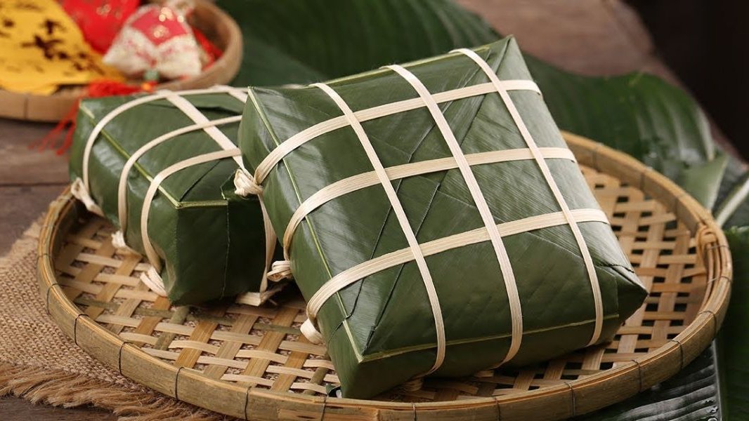 Traditional Vietnamese Food Chung Cake