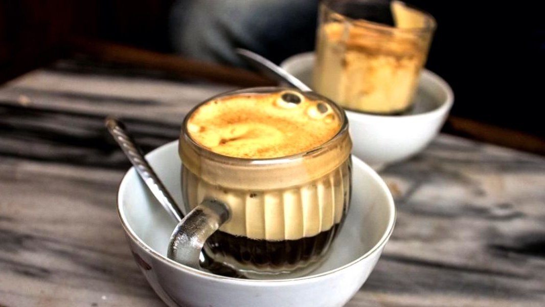 Vietnamese Drinks Egg Coffee