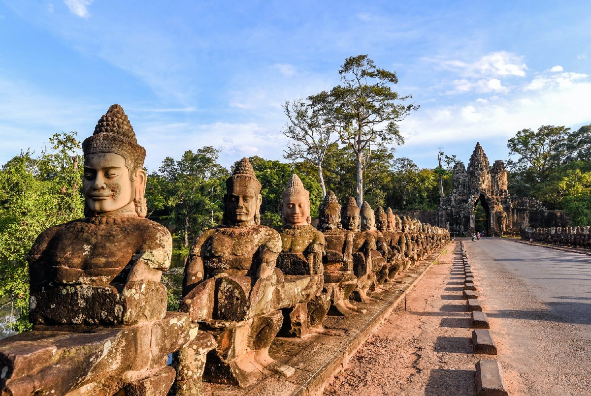 Indochina Cambodia Famous Tourist Attractions