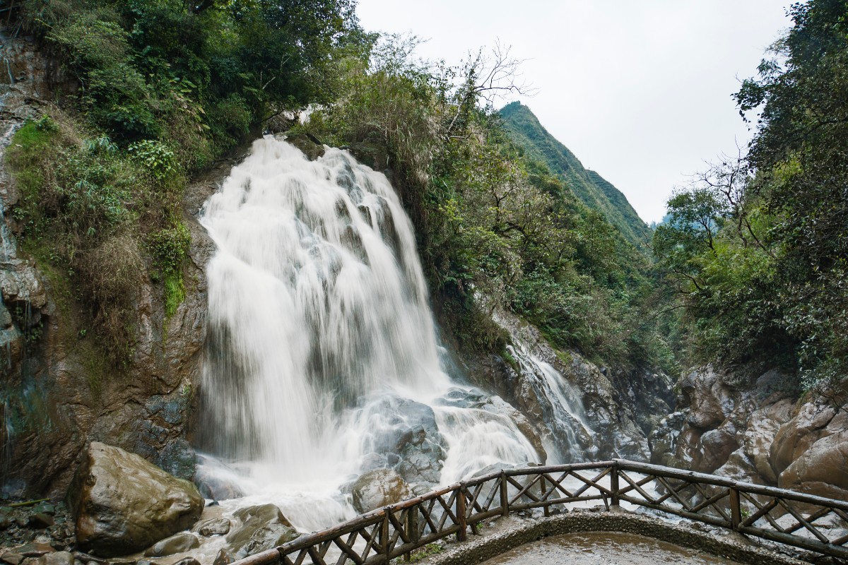 Love Waterfall is located in the heart of Sapa, Vietnam