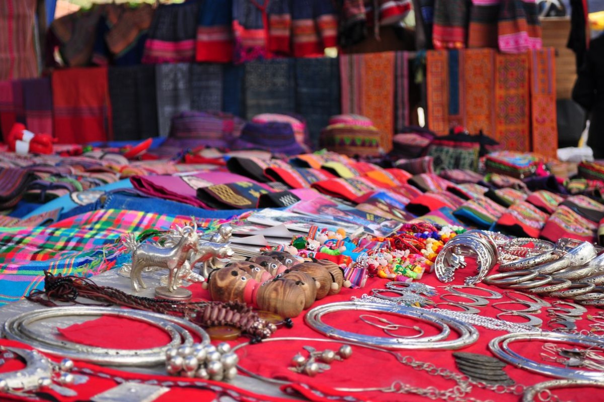 Sapa Market People bring their finest and most prized goods to sell on the market