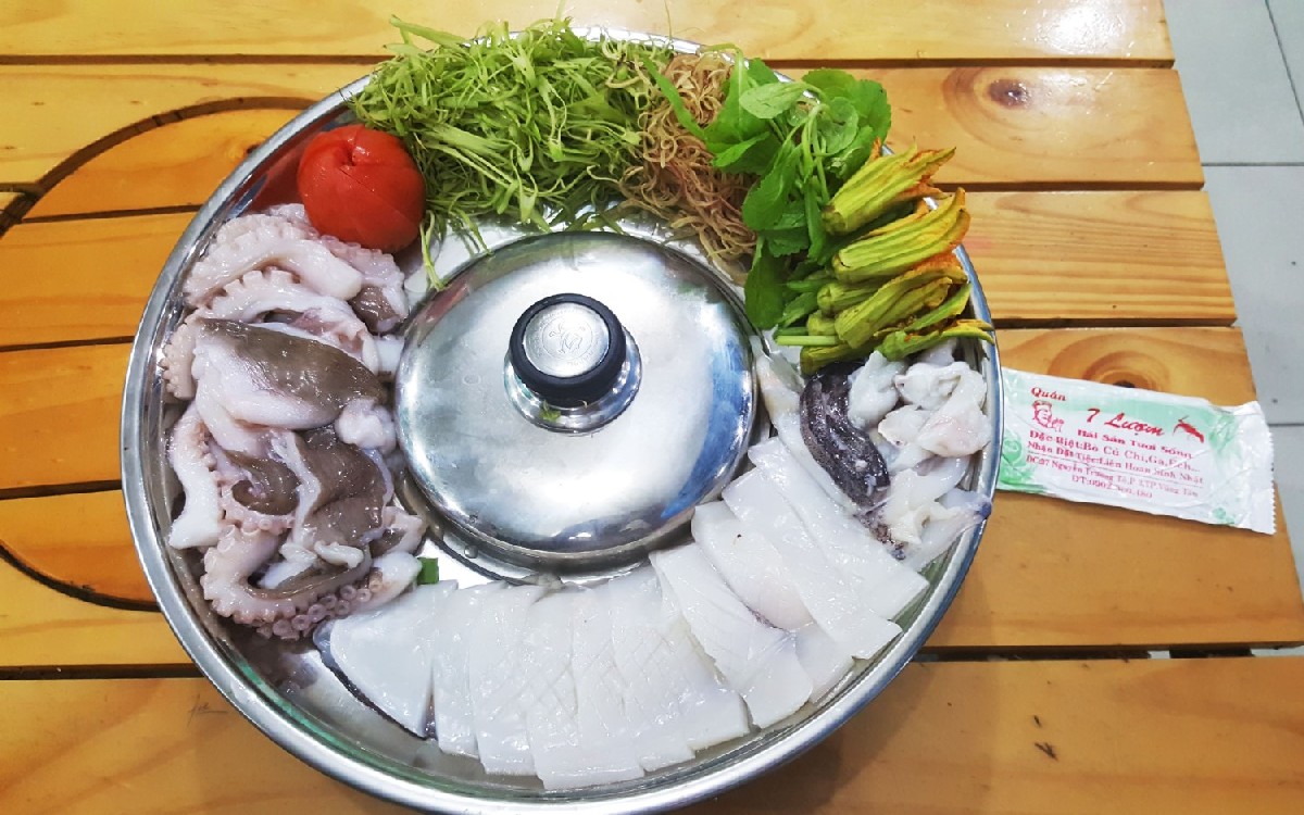 Nghinh Phong Cape (Cape Saint James) Seafood Hotpot - 7 Luom Quan