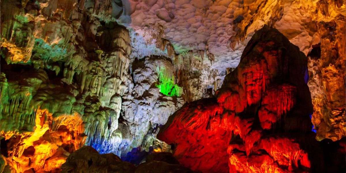 Cave in Ha Long Bay Thien Cung Cave (Heaven Palace Cave) Where Legends Come Alive