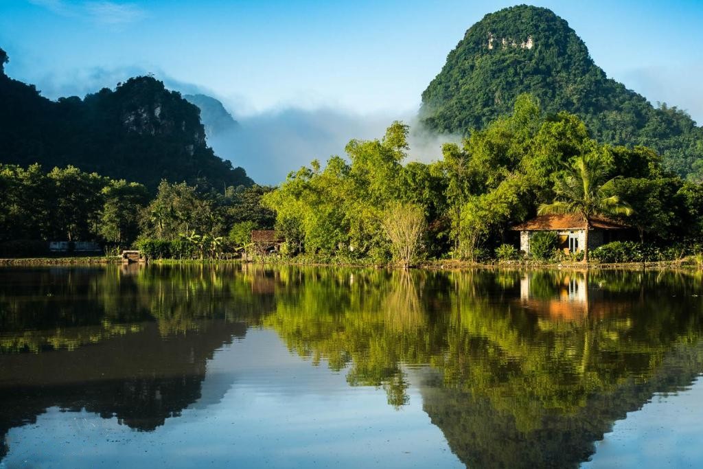 Ninh Binh Accommodation Tam Coc Garden Resort is a tranquil retreat for families and friends