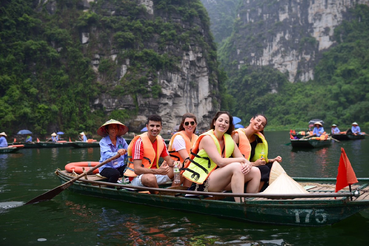 Ninh Binh Boat Tour A boat tour is one of the amazing things to do when visiting Ninh Binh
