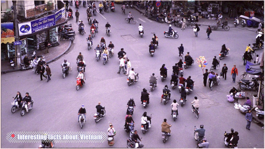 Interesting Facts about Vietnam - The traffic condition in Vietnam