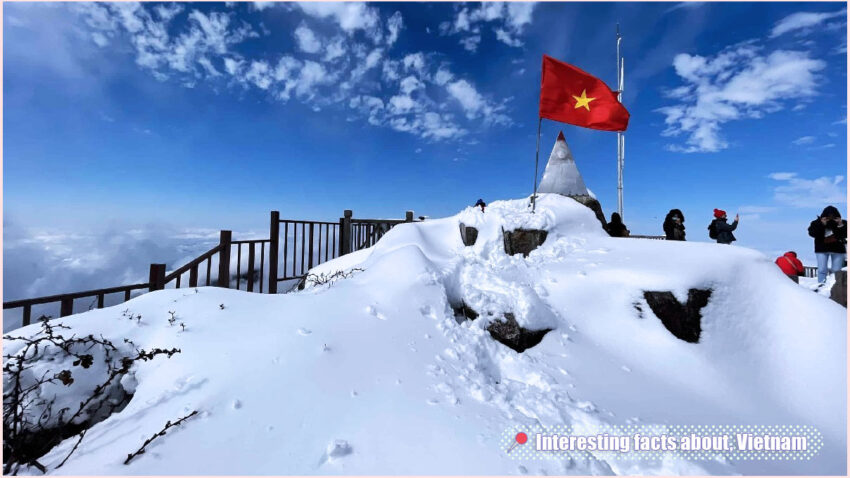 Interesting Facts about Vietnam - Vietnam may experience snow scenes in the winter