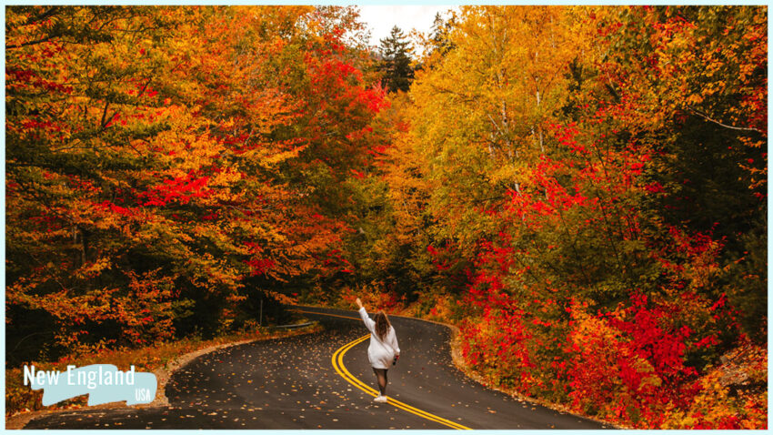 Best Places to Visit in October in the World - New England, USA