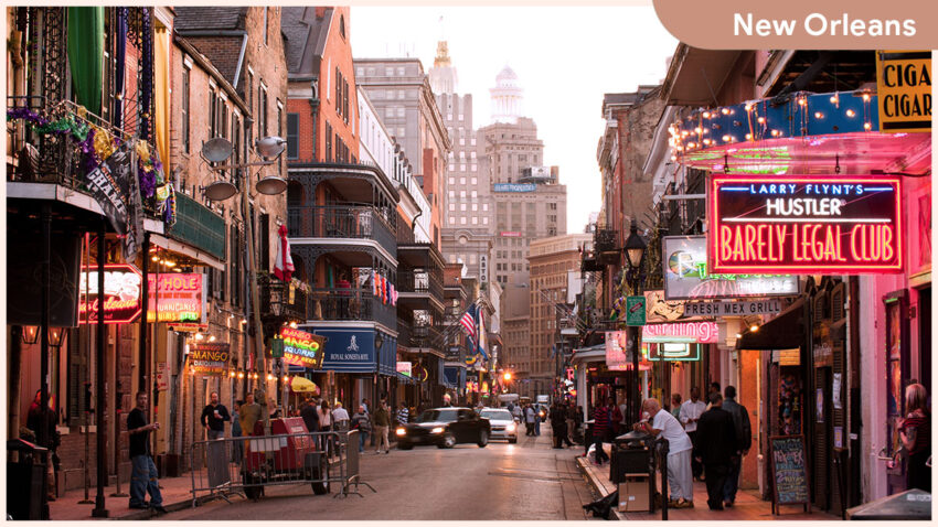 Places to Visit in September - New Orleans