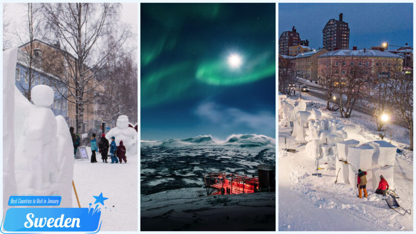 Best Countries to Visit in January - Sweden