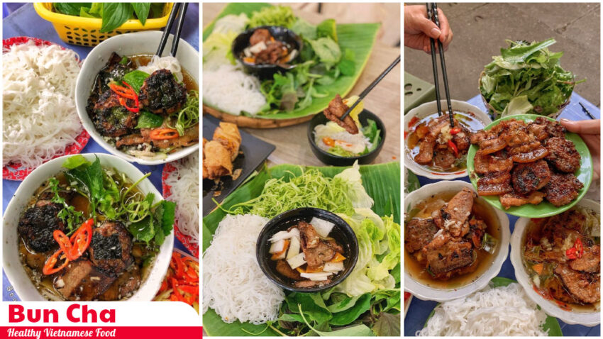 Healthy Vietnamese Food - Bun Cha