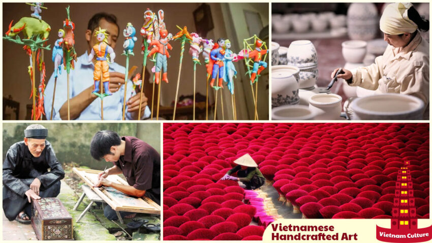 Vietnamese Culture - Vietnamese Handcrafted Art Items