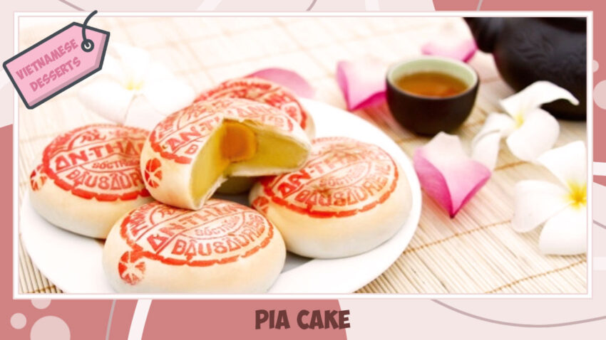 Vietnamese Desserts - Pia Cake (Bánh Pía)