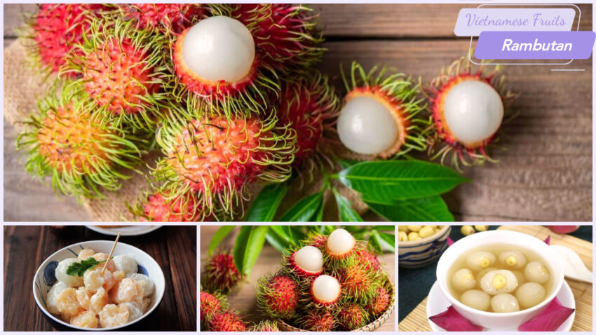 Vietnamese Fruits - Rambutan