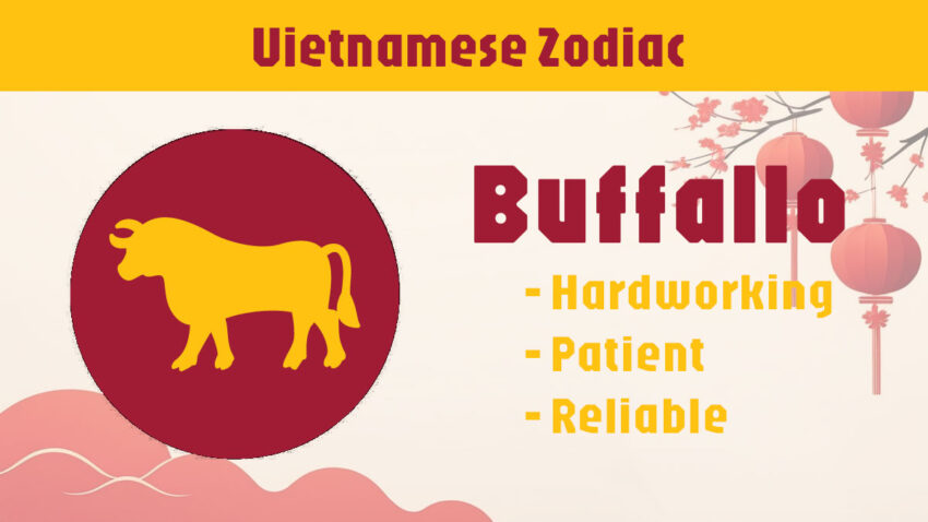 Vietnamese Zodiac - Buffallo