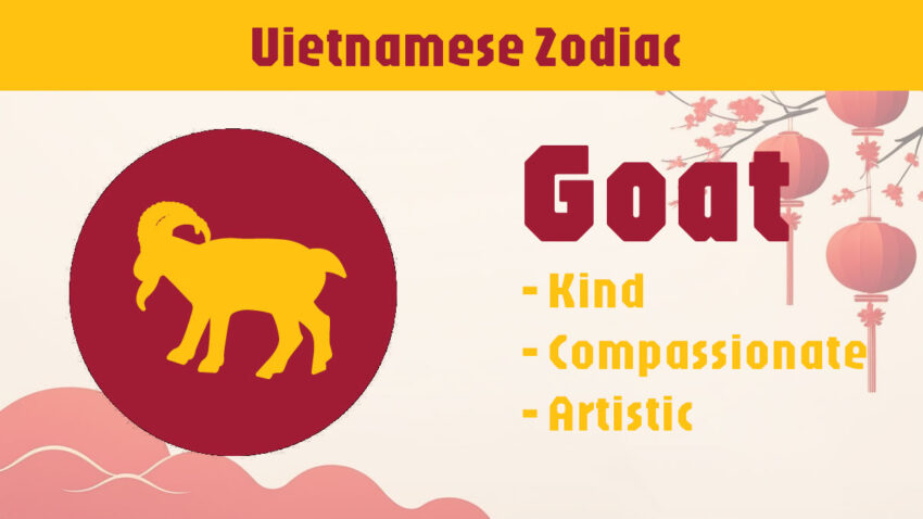 Vietnamese Zodiac - Goat