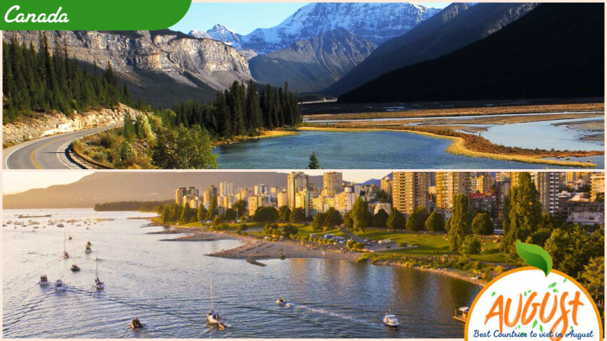 Best Countries to Visit in August - Canada