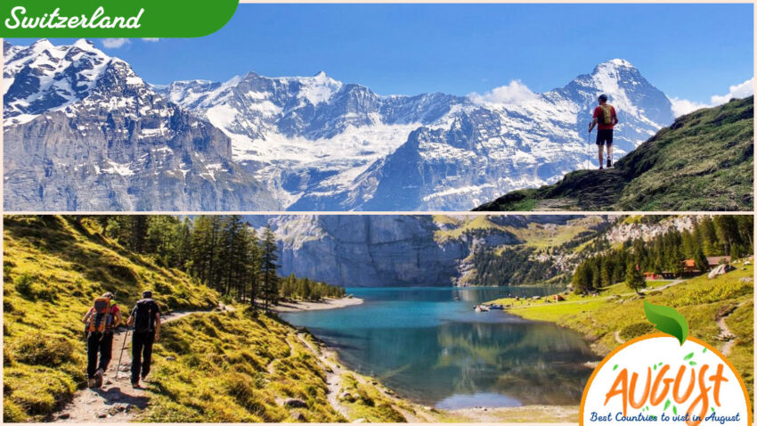 Best Countries to Visit in August - Switzerland