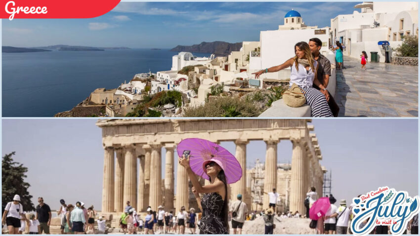 Best Countries to Visit in July - Greece