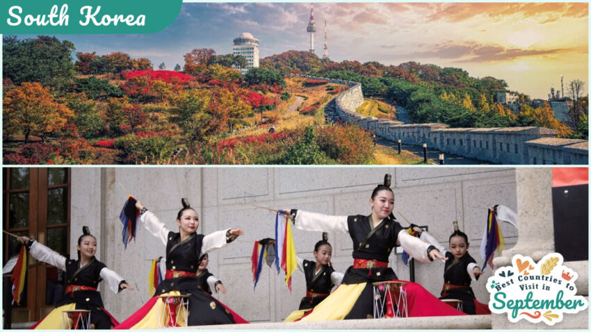 Best Countries to Visit in September - South Korea