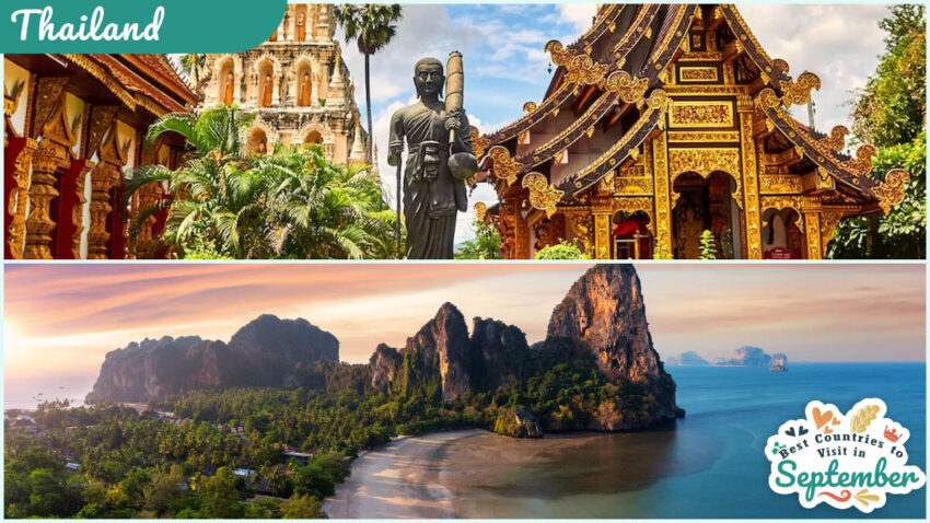 Best Countries to Visit in September - Thailand