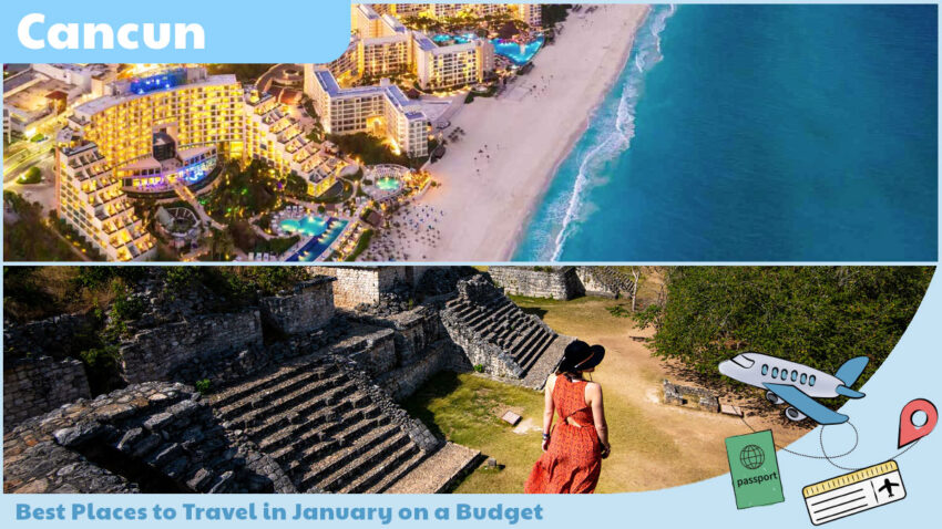 Best Places to Travel in January on a Budget - Cancun, Mexico