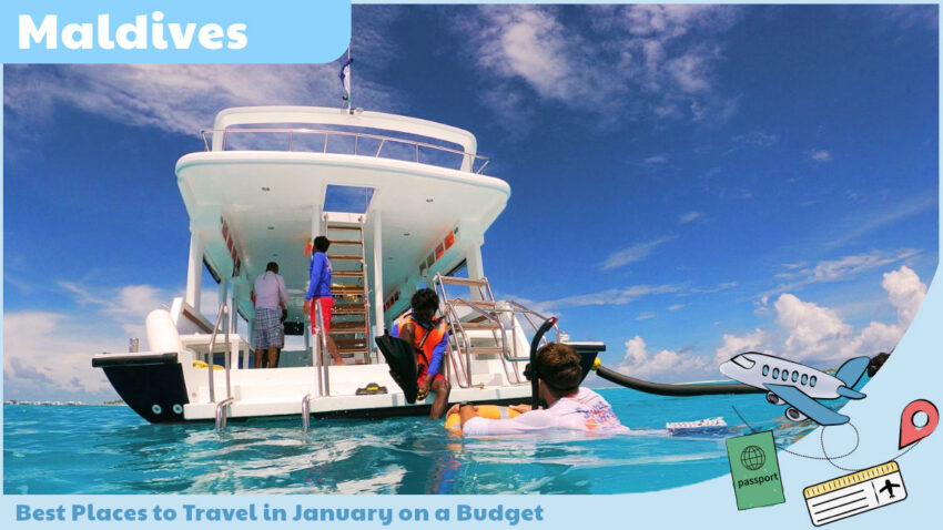 Best Places to Travel in January on a Budget - Maldives