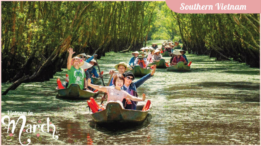 Weather in Southern Vietnam in March