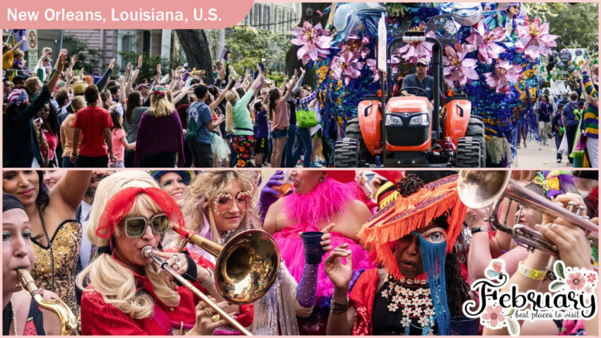 Best Places to Visit in February - New Orleans, Louisiana, U.S.