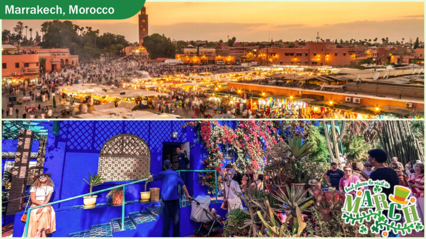 Best Places to Visit in March - Marrakech, Morocco