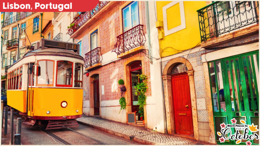 Best Warm Places to Visit in October - Lisbon, Portugal