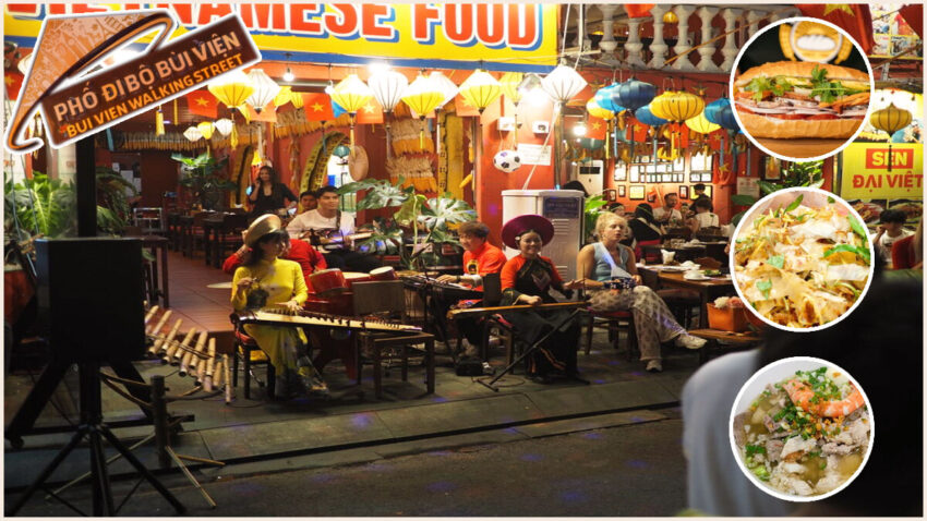 Dining Experiences on Bui Vien Walking Street