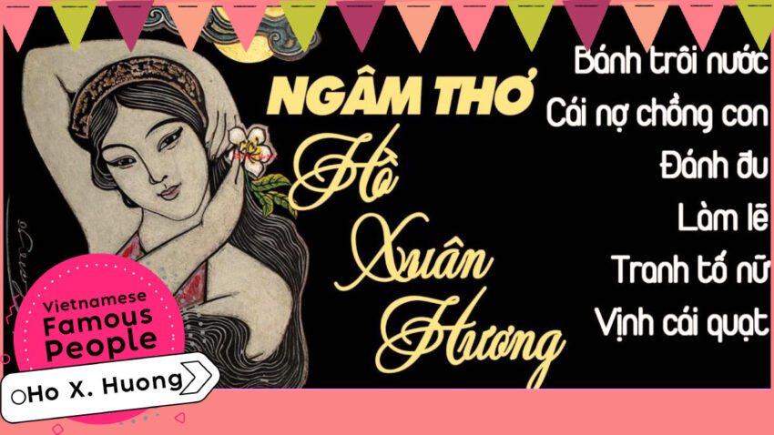 Famous Vietnamese People - Ho Xuan Huong