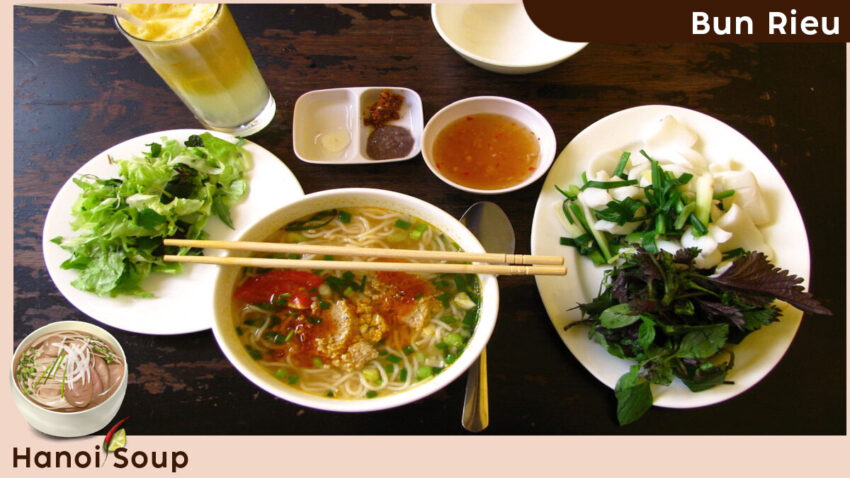 Hanoi Soup - Bun Rieu