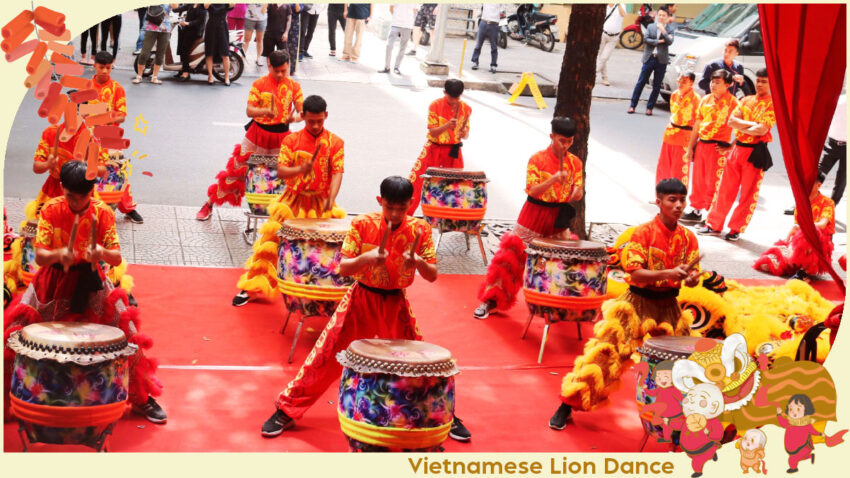 The Role of Music and Drums in Vietnamese Lion Dance