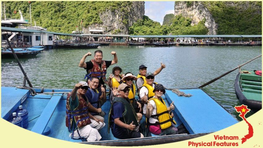 Vietnam Physical Features Halong Bay