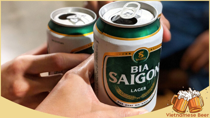 Vietnamese Beer Saigon Beer