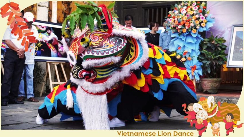 Vietnamese Lion Dance Heavenly Dog Dance in Hoi An