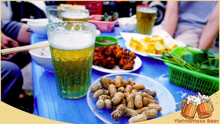 Vietnamese beer goes great with many Vietnamese foods