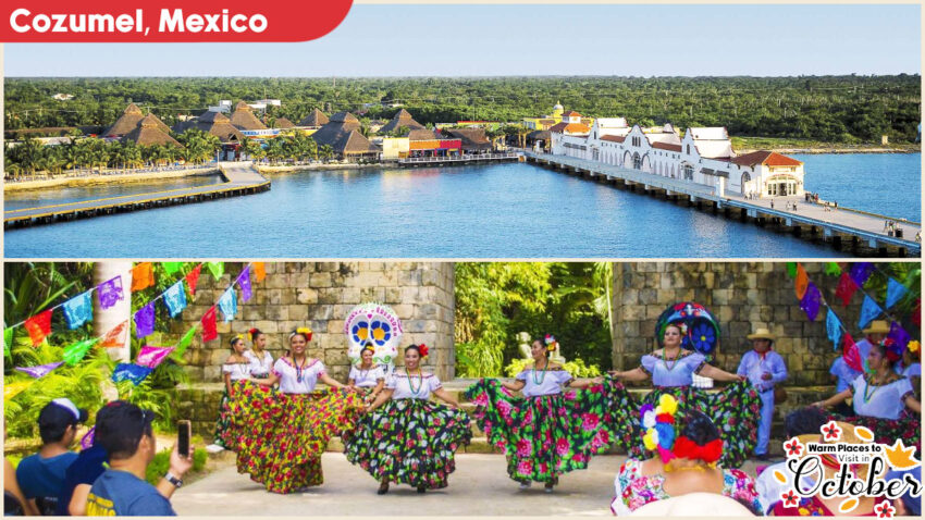 Warm Places to Visit in October - Cozumel, Mexico