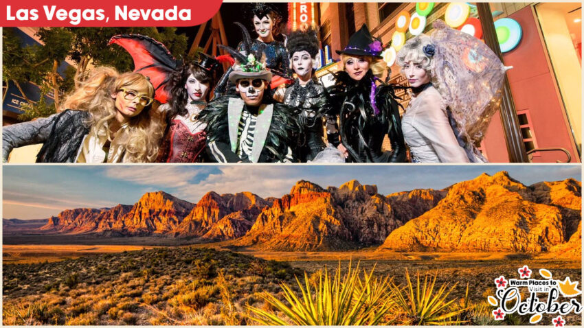 Warm Places to Visit in October - Las Vegas, Nevada