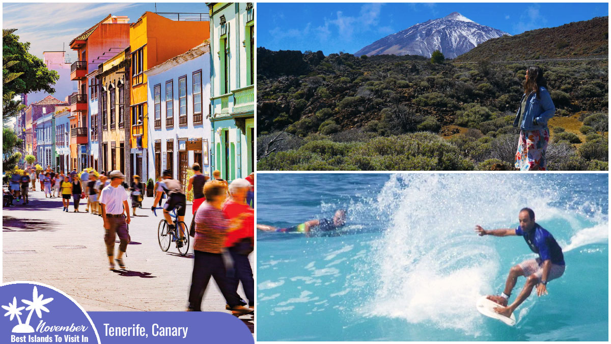 Best Islands to Visit in November - Tenerife, Canary