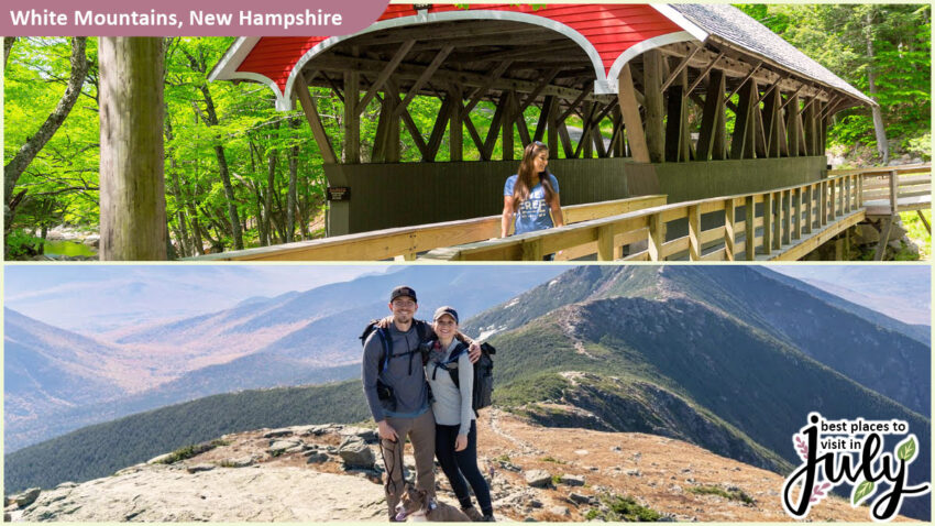 Best Places to Visit in July - White Mountains, New Hampshire