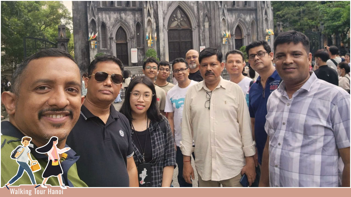 Best Spots in A Walking Tour Hanoi - St. Joseph’s Cathedral