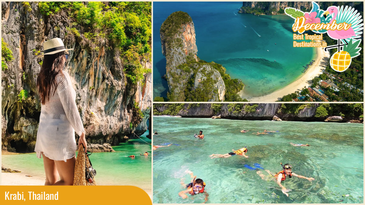 Best Tropical Destinations in December - Krabi, Thailand