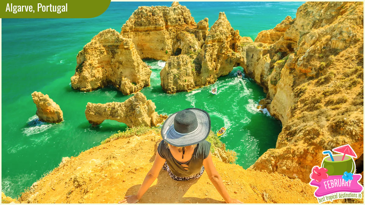 Best Tropical Destinations in February - Algarve, Portugal