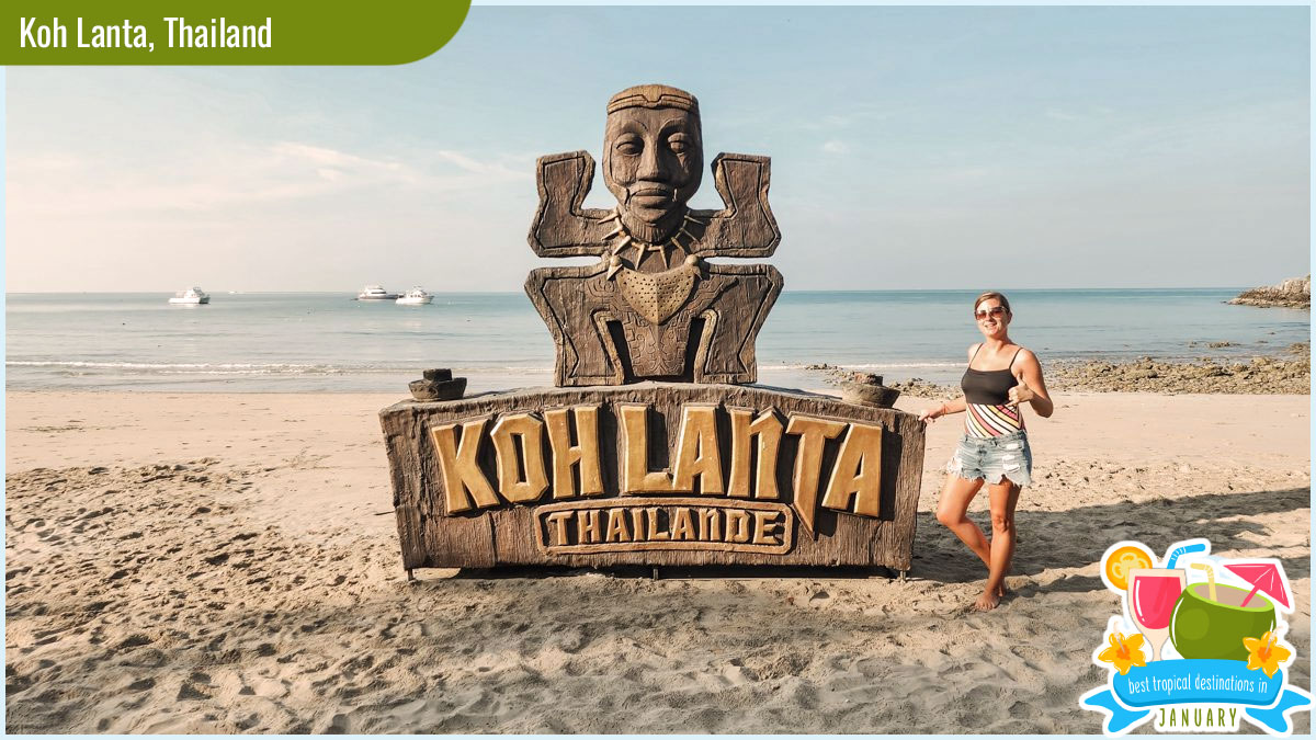 Best Tropical Destinations in January - Koh Lanta, Thailand